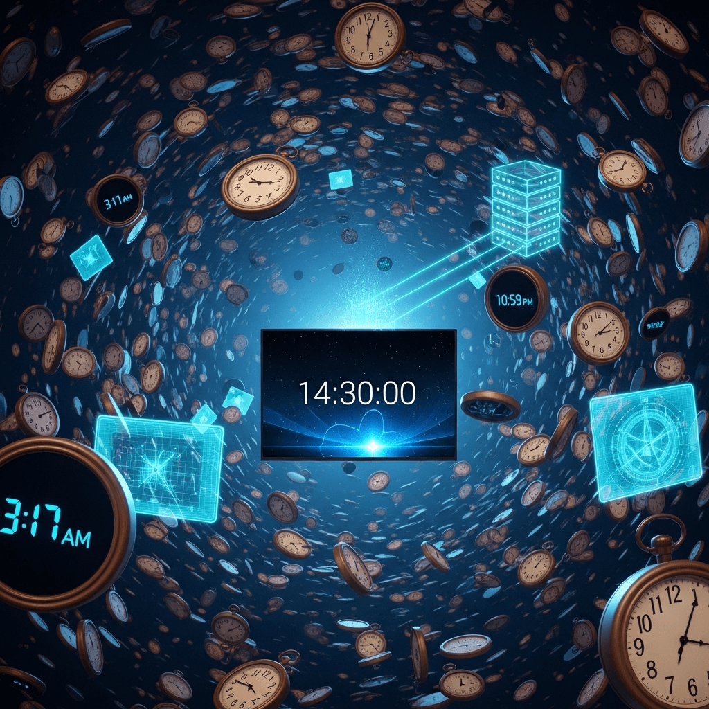 What if thousands of users were living in the past... or the future?