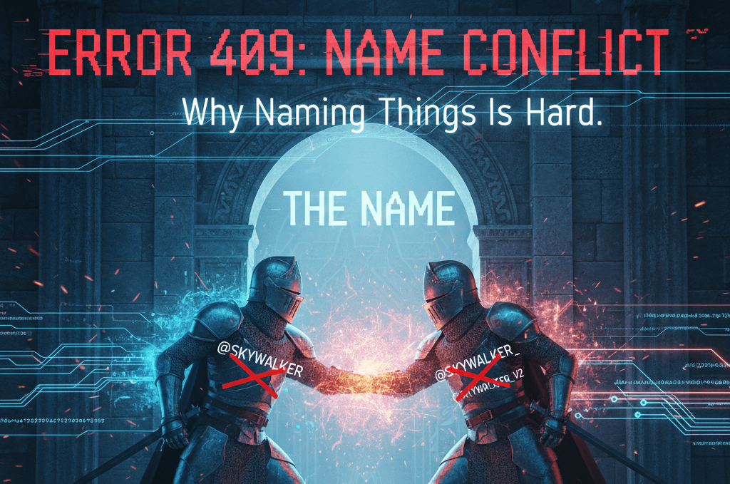 Error 409: Name Conflict (or why naming things is hard)