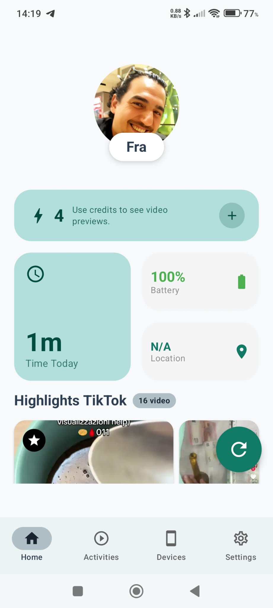 Modern Bento Dashboard